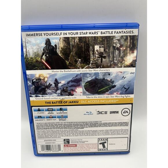 Star Wars: Battlefront (PlayStation 4, 2015) Complete Tested - Picture 2 of 8